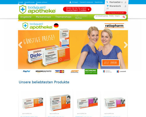 Bodyguardapotheke Screenshot