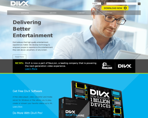 DivX Screenshot