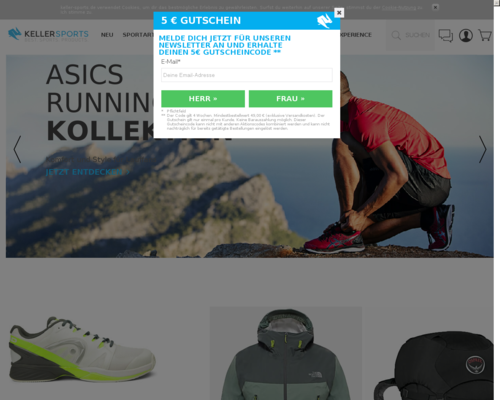 Keller Sports Screenshot