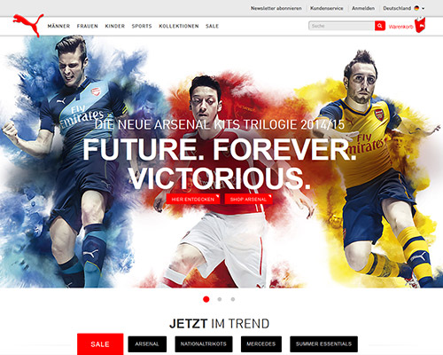 PUMA Screenshot