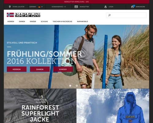 Napapijri Screenshot