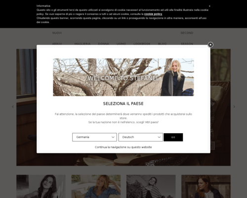 Stefanel Screenshot