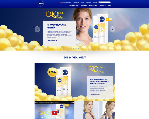 NIVEA Screenshot