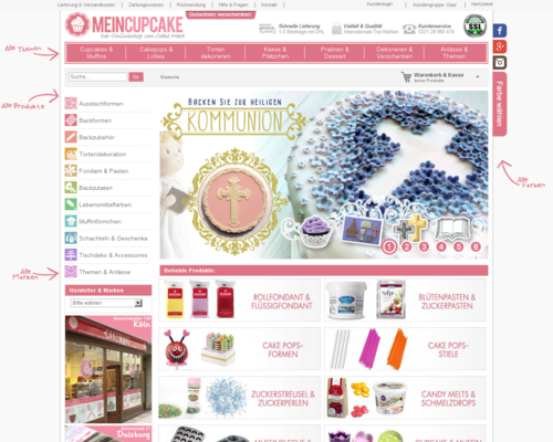 MeinCupcake Screenshot