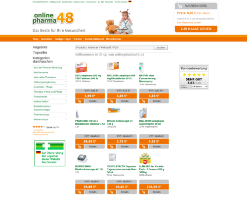 onlinepharma48 Screenshot