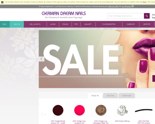 German Dream Nails Screenshot
