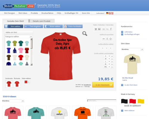 Shirtpainter Screenshot