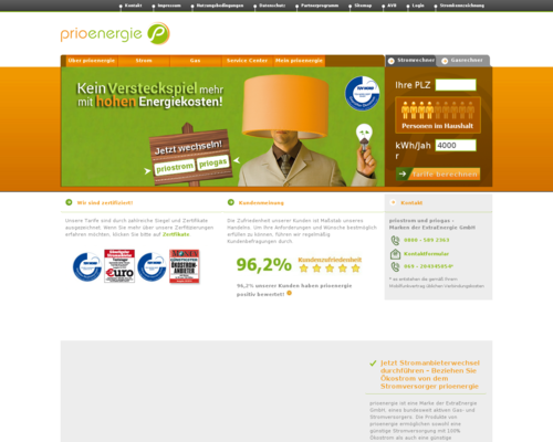 PrioEnergie Screenshot