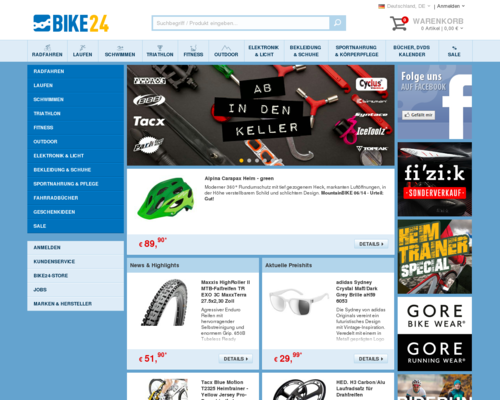 Bike24 Screenshot