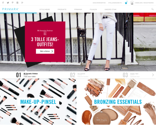 Primark Screenshot