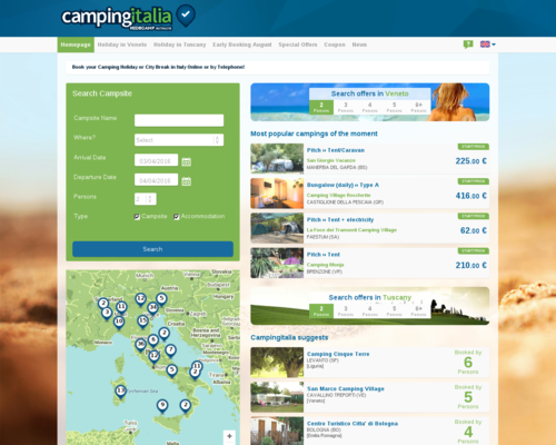 campingitalia Screenshot
