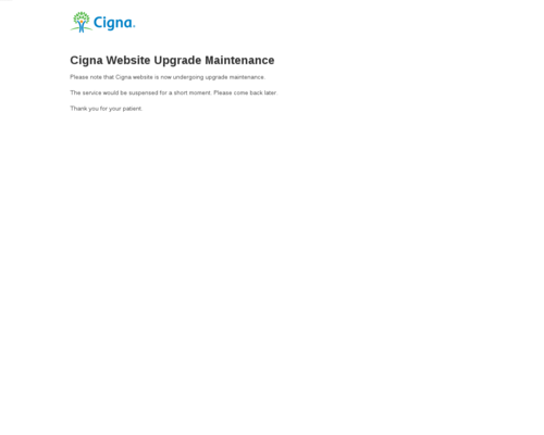 Cigna Screenshot