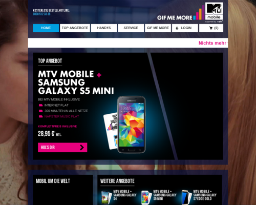 MTV Mobile Screenshot