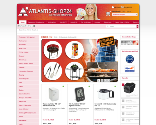 atlantis-shop24 Screenshot