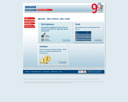 Allmobil Screenshot